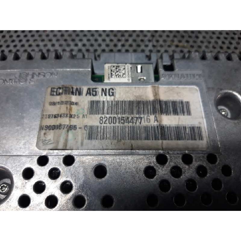 Recambio de pantalla multifuncion para renault espace iv (jk0) 2.2 dci turbodiesel referencia OEM IAM 8200154477 - Azul 2