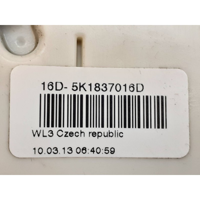 Recambio de cerradura puerta delantera derecha para volkswagen polo (6r1) advance referencia OEM IAM 5K1837016D 2