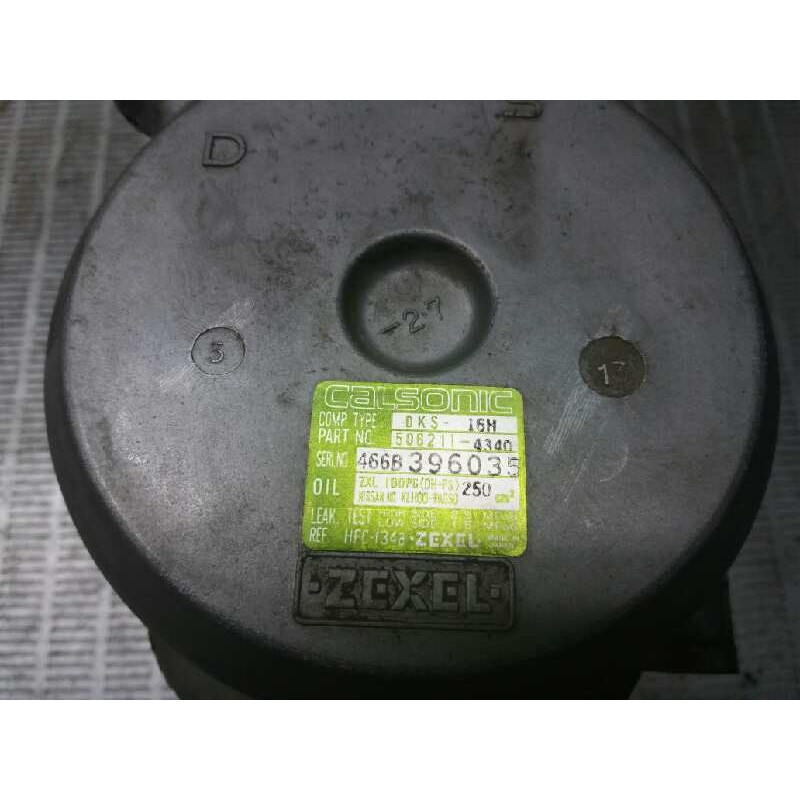 Recambio de compresor aire acondicionado para nissan serena (c23m) 1.6 cat referencia OEM IAM 5062114340 466B396035 7762145010 2