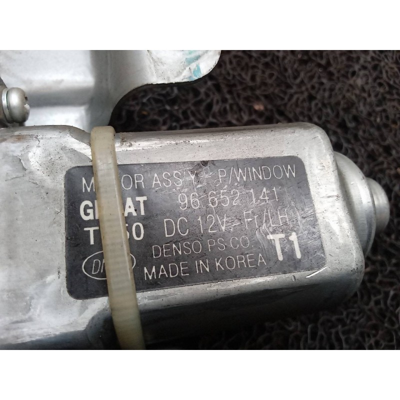 Recambio de elevalunas delantero izquierdo para chevrolet aveo lt referencia OEM IAM 96625141 - Gris 5