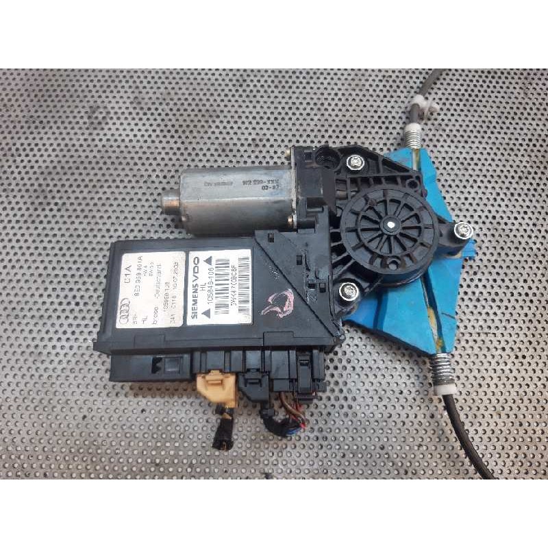 Recambio de elevalunas trasero izquierdo para audi a4 berlina (8e) 1.9 tdi (96kw) referencia OEM IAM - Gris 4