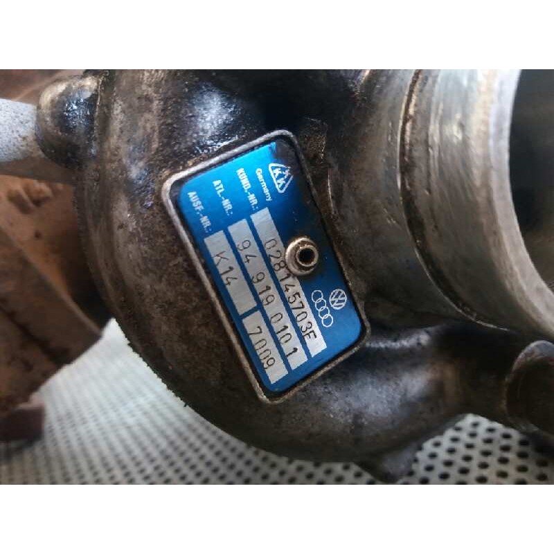 Recambio de turbocompresor para seat toledo (1l) 1.9 tdi referencia OEM IAM 028145703F 33358 KKK 3