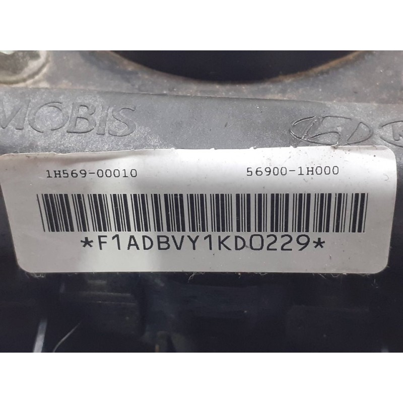Recambio de airbag delantero izquierdo para kia pro_cee'd active referencia OEM IAM 569001H000 - Negro 2