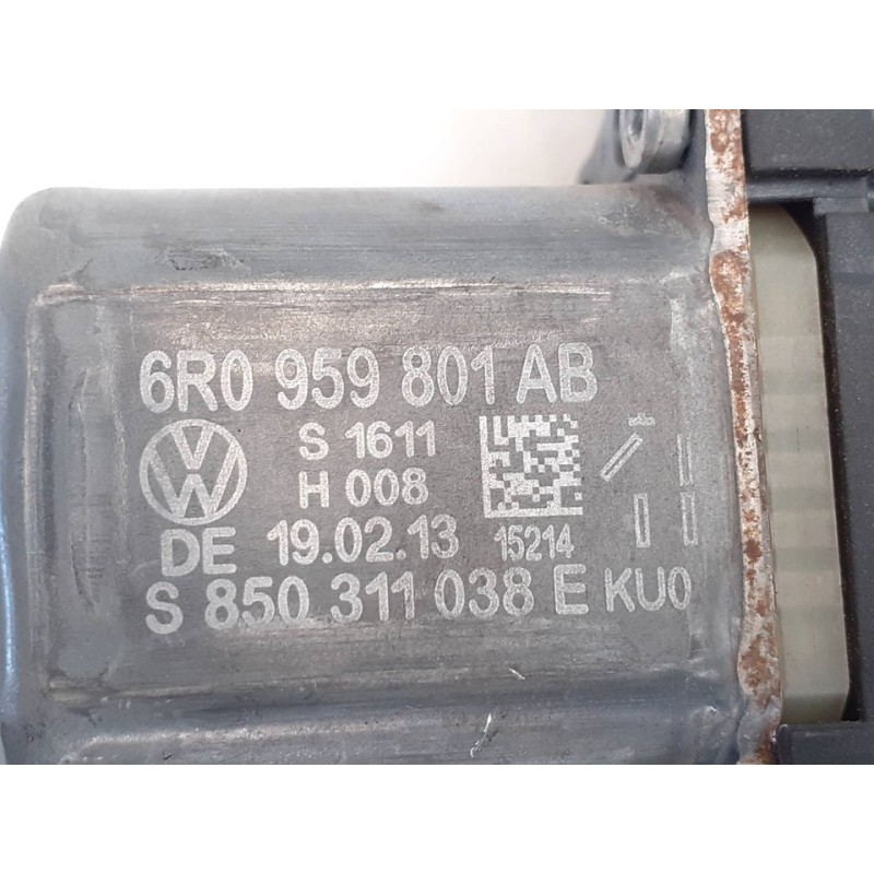 Recambio de elevalunas delantero izquierdo para volkswagen polo (6r1) advance referencia OEM IAM 6R0959801AB 2