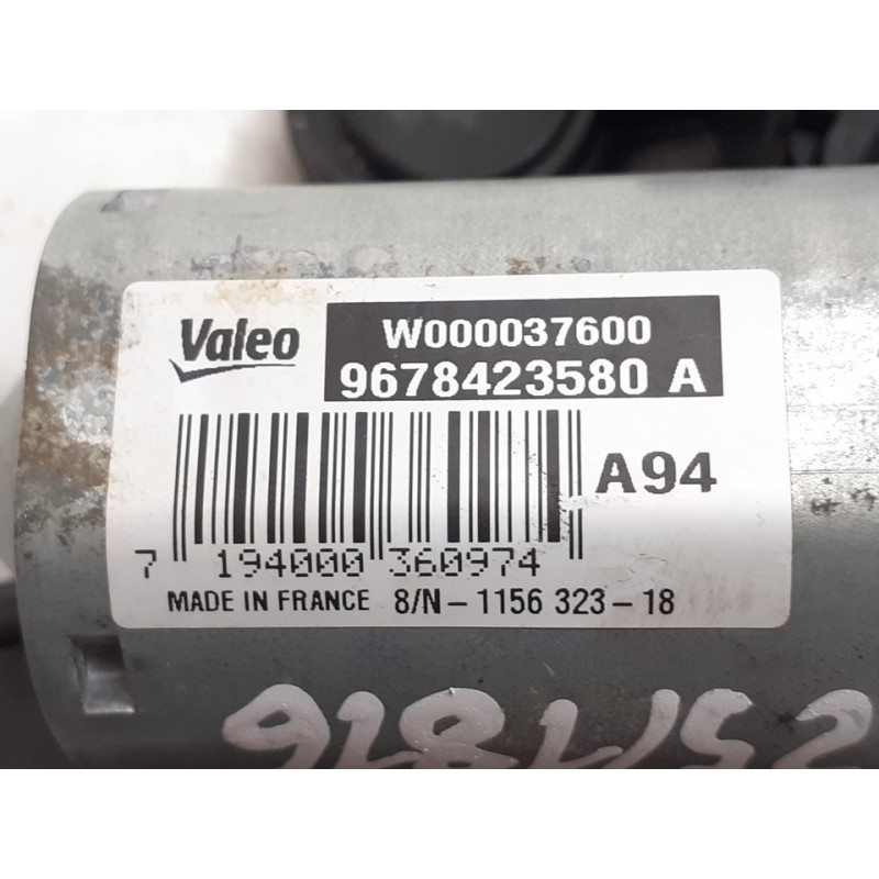 Recambio de motor limpia trasero para peugeot 2008 (--.2013) allure referencia OEM IAM 9678423580A - Gris 3