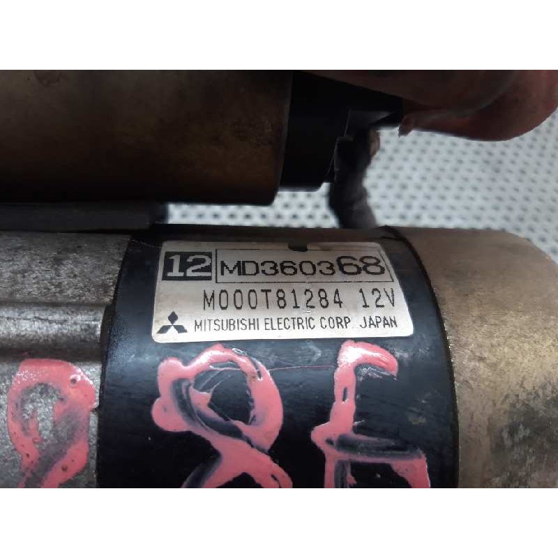 Recambio de motor arranque para mitsubishi carisma berlina 5 (da0) 1800 gdi avance referencia OEM IAM MD360368 M000T81284 MITSUB 4