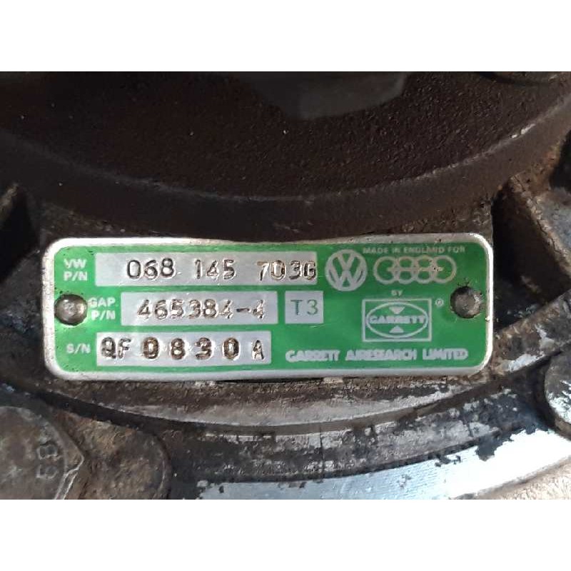 Recambio de turbocompresor para volkswagen santana (327) 1.6 turbodiesel referencia OEM IAM 0681457036 33370 GARRET 6