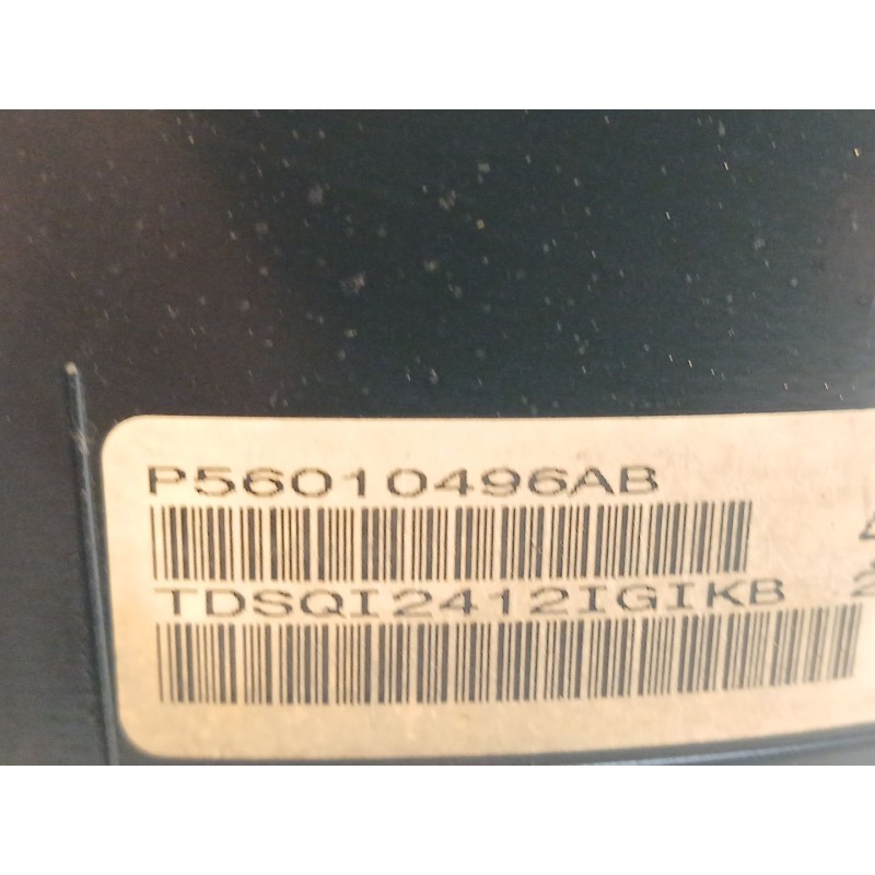 Recambio de cuadro instrumentos para chrysler jeep cherokee (kj) 2.5 crd sport referencia OEM IAM P56010496AB - Negro 2