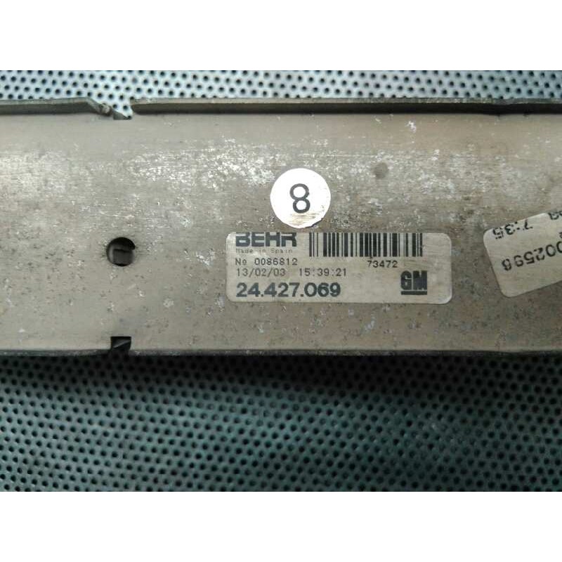 Recambio de intercooler para opel combo (corsa c) familiar referencia OEM IAM 24427069 3