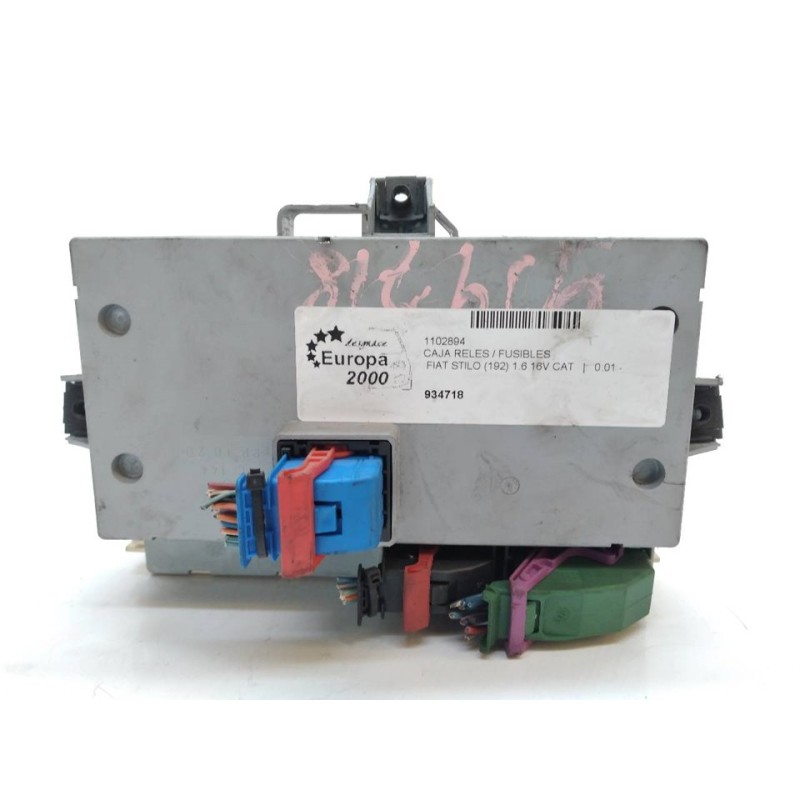 Recambio de caja reles / fusibles para fiat stilo (192) 1.6 16v cat referencia OEM IAM 46797609 3N0DE622D 501208530130 4