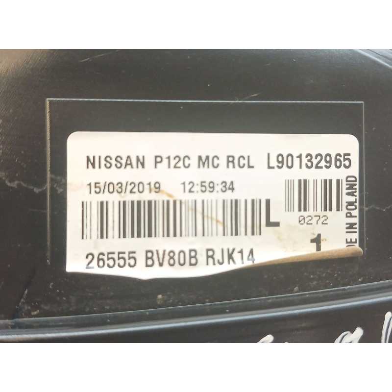 Recambio de piloto trasero izquierdo para nissan juke (f15) 1.6 referencia OEM IAM 26555BV80B L90132965 - Blanco 2