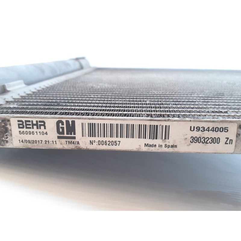 Recambio de condensador / radiador aire acondicionado para opel meriva b essentia referencia OEM IAM 560961104 39032300 - Rojo 2