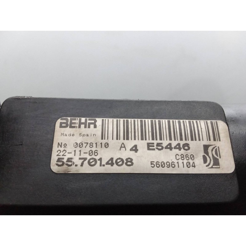 Recambio de radiador agua para opel corsa d enjoy referencia OEM IAM 55701408  BEHR - Rojo 2