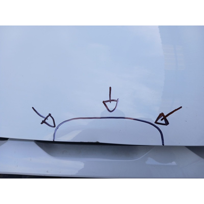 Recambio de capo para audi a1 sportback (gba) 25 tfsi referencia OEM IAM - Blanco 3