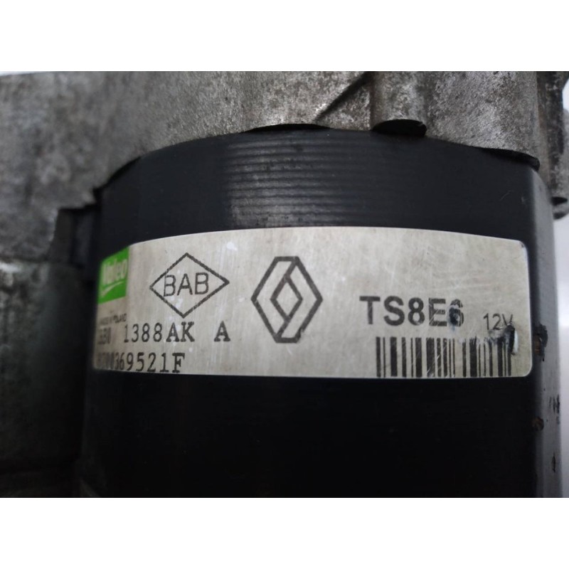 Recambio de motor arranque para dacia sandero laureate referencia OEM IAM 820036921 TS8E6 VALEO - Rojo 2