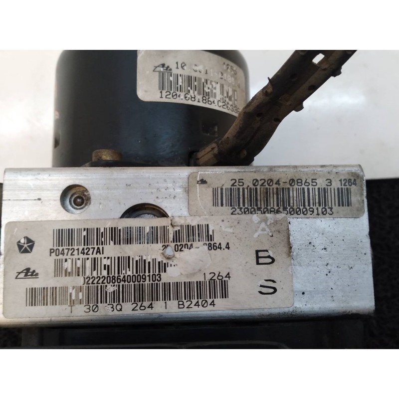 Recambio de abs para chrysler grand voyager 2.5crdi referencia OEM IAM 25020408653 P04721427AI 10061181981 - Negro 5