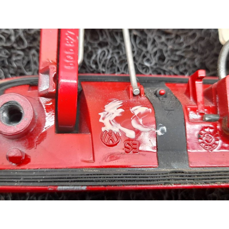 Recambio de maneta exterior porton para volkswagen polo (9n3) edition referencia OEM IAM 9Q6827565G - Rojo 4