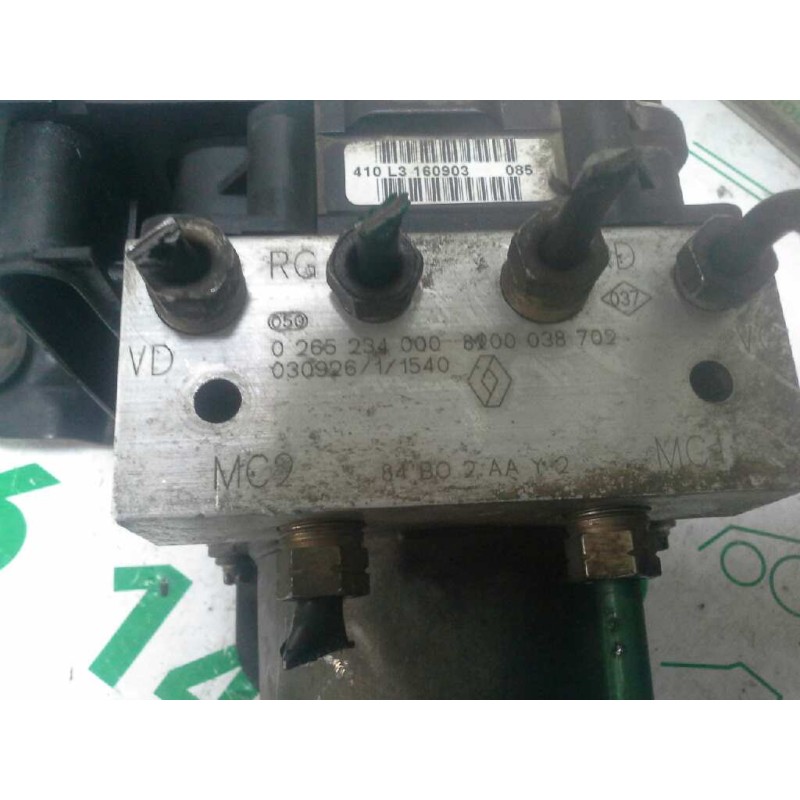 Recambio de abs para renault scenic ii 1.9 dci diesel referencia OEM IAM 0265234000 8200038702 BOSCH - Gris 2