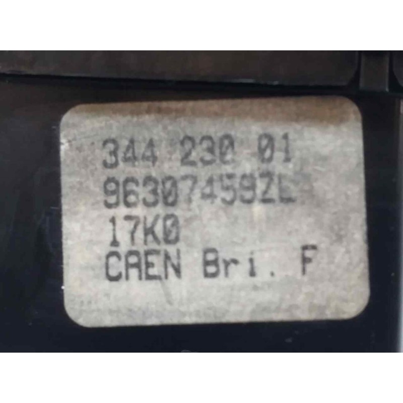 Recambio de mando luces para peugeot 206 berlina xs referencia OEM IAM 9607459ZL 2