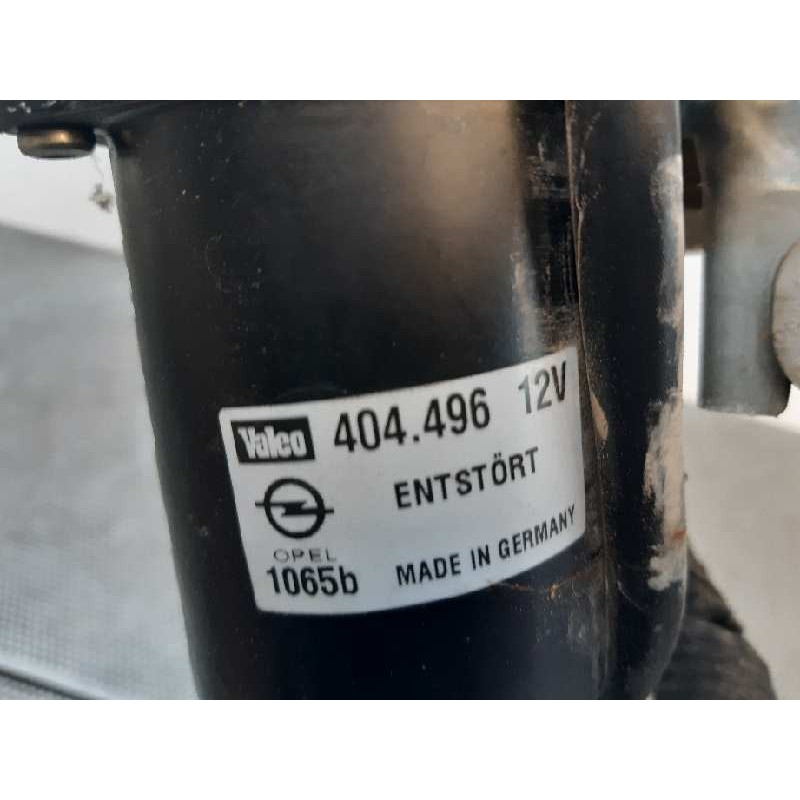 Recambio de motor limpia delantero para opel zafira a design edition referencia OEM IAM 404496 3