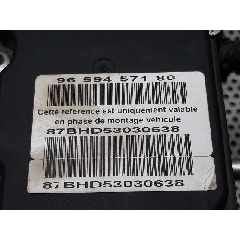 Recambio de abs para citroën c4 berlina collection referencia OEM IAM 9659456180 0265800395 0265231486 - Negro 2