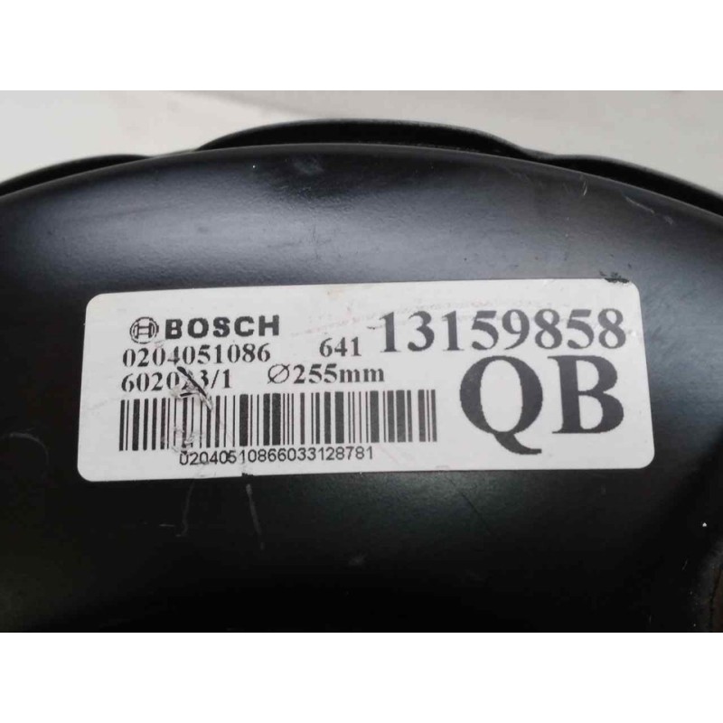 Recambio de servofreno para opel meriva cosmo referencia OEM IAM 0204051086  BOSCH 3