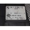 Recambio de mando climatizador para bmw serie 3 berlina (e46) 318i referencia OEM IAM 64118384112 5HB00773802 HELLA