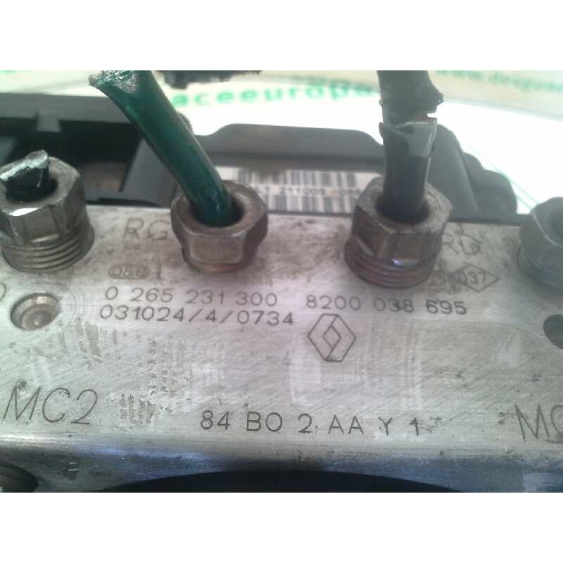 Recambio de abs para renault megane ii berlina 5p 1.5 dci diesel referencia OEM IAM 0265231300 8200038695 BOSCH - Negro 2
