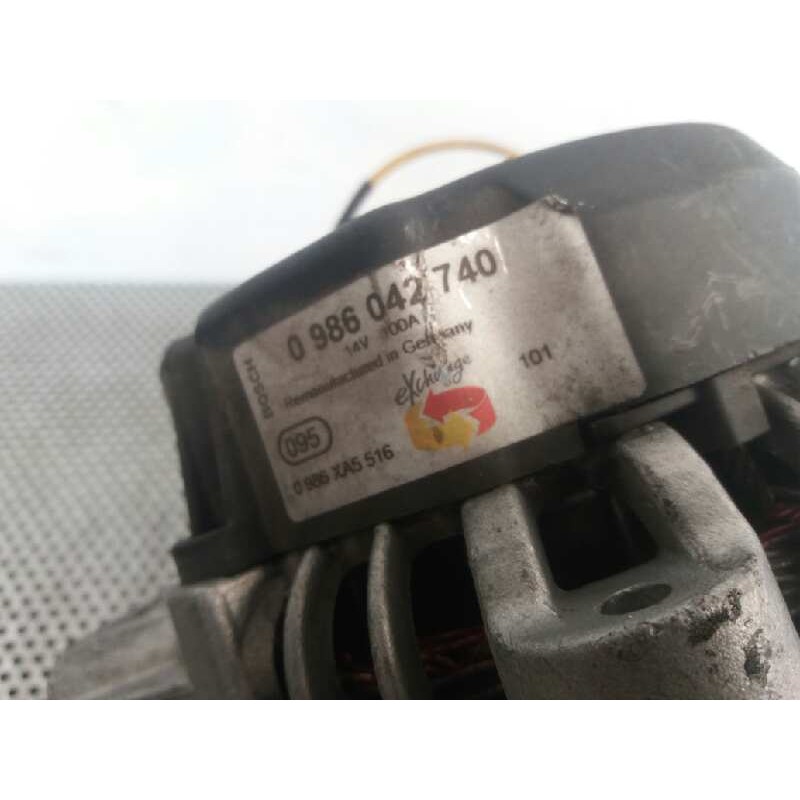 Recambio de alternador para opel corsa c elegance referencia OEM IAM 0986042740 0986XA5516 4