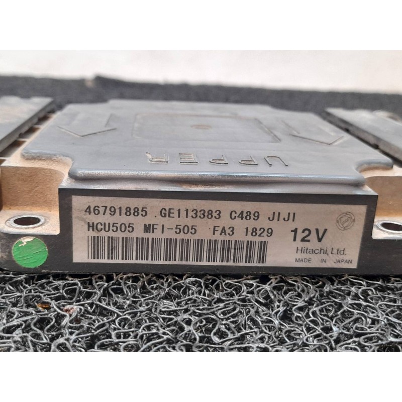 Recambio de centralita motor uce para fiat stilo (192) 1.8 16v dynamic referencia OEM IAM 46791885 GE113383 HITACHI 2