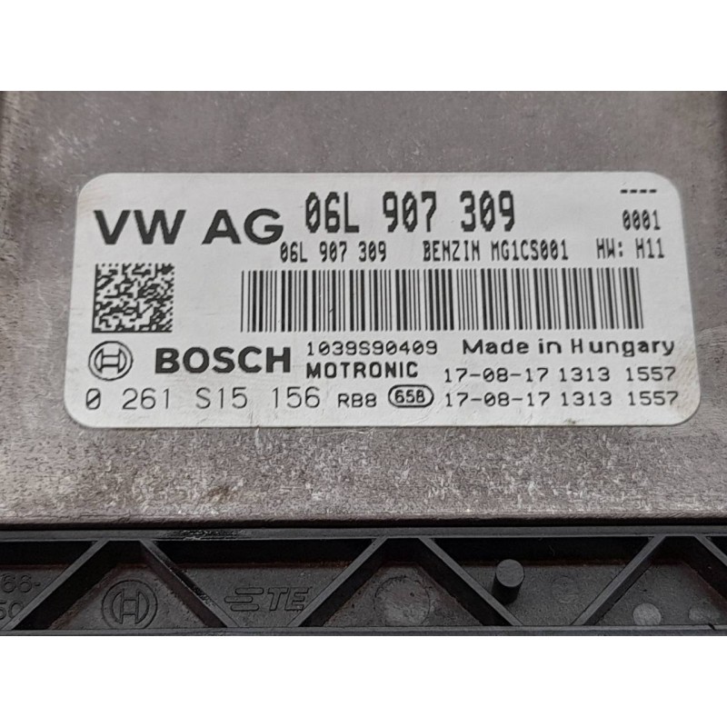 Recambio de centralita motor uce para audi a5 sportback (f5a) sport referencia OEM IAM 0261S15156 06L907309 BOSCH 2