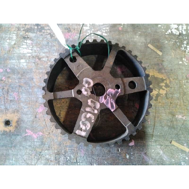 Recambio de polea arbol levas para daewoo kalos 1.2 cat referencia OEM IAM - Blanco 5