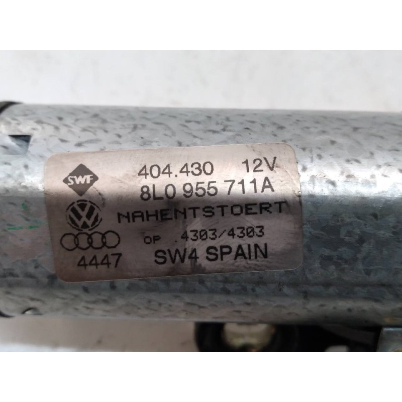 Recambio de motor limpia trasero para audi a3 (8l) 1.9 tdi ambition referencia OEM IAM 8L0955711A 404430 - Blanco 2