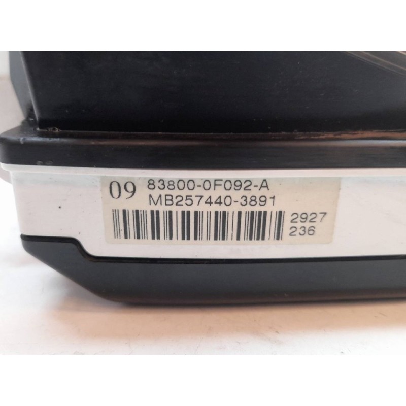 Recambio de cuadro instrumentos para toyota corolla verso (r1) 2.2 d-4d sol referencia OEM IAM 838000F092A MB2574403891 - Blanco 2