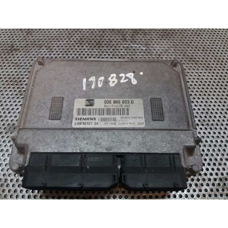 Recambio de centralita motor uce para seat ibiza (6l1) signo referencia OEM IAM 03E906033D 5WP4012104 