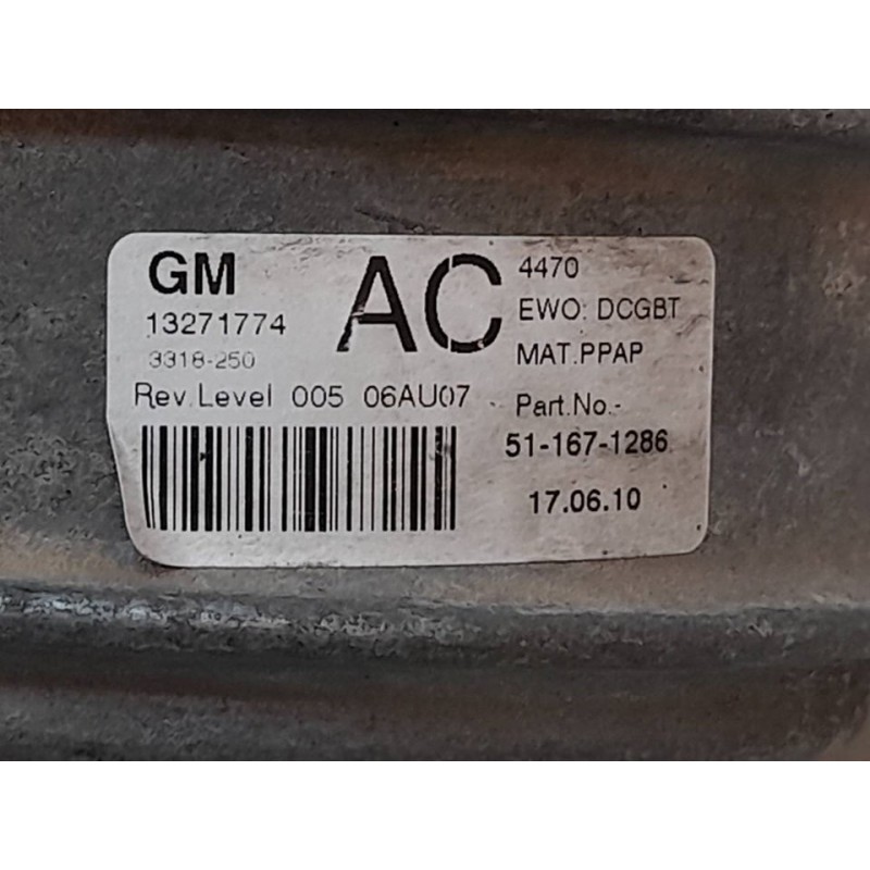 Recambio de soporte motor derecho para opel meriva b essentia referencia OEM IAM 13271774 - Rojo 2