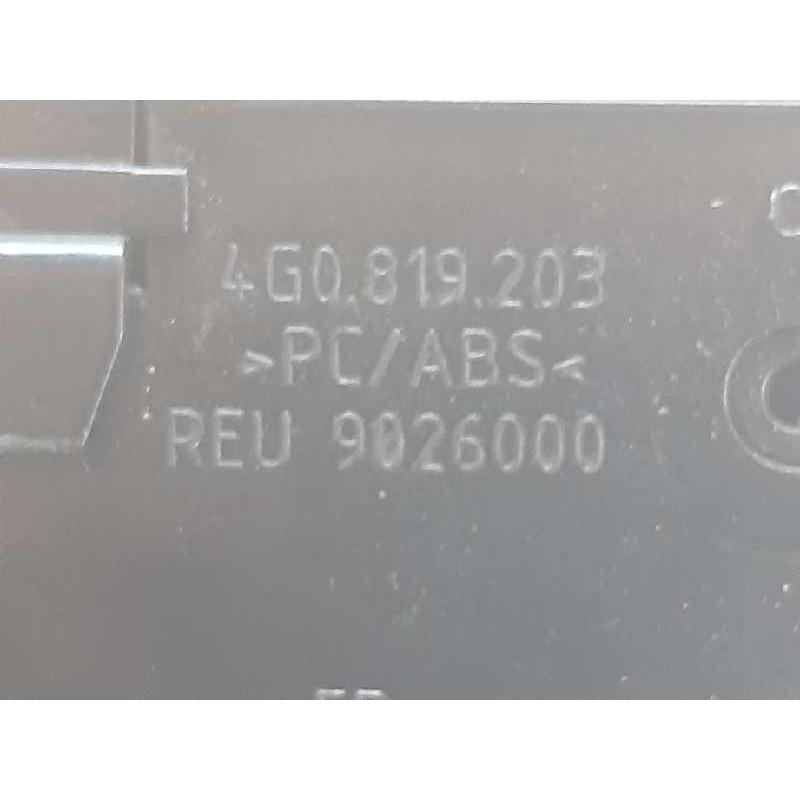 Recambio de rejilla aireadora para audi a6 allroad quattro (4gj) 3.0 tdi clean diesel referencia OEM IAM 4G0819203 2