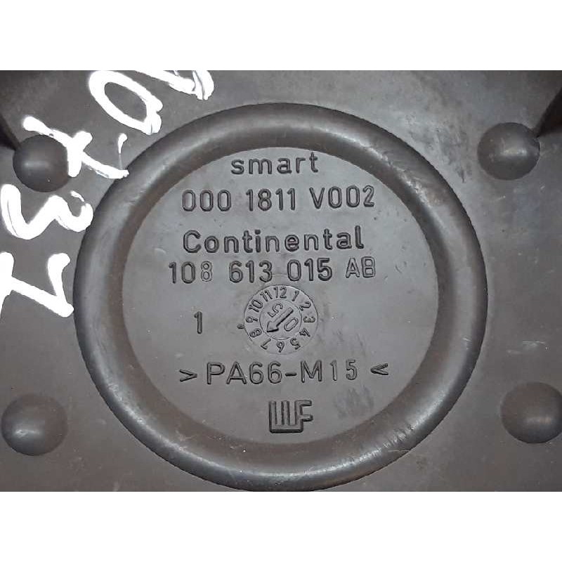 Recambio de tapacubos para smart coupe básico (37kw) referencia OEM IAM 108613015AB - Negro 3