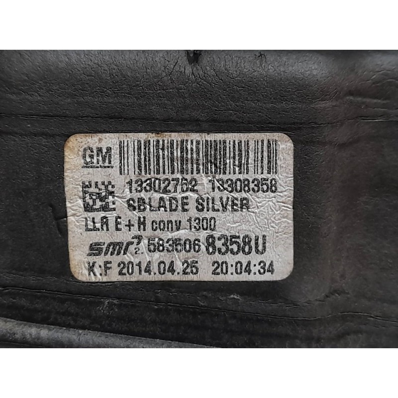 Recambio de retrovisor derecho para opel astra j lim. selective referencia OEM IAM 13302752 4