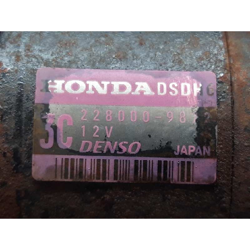 Recambio de motor arranque para honda cr-v (rd8) ls referencia OEM IAM 2280009872 2