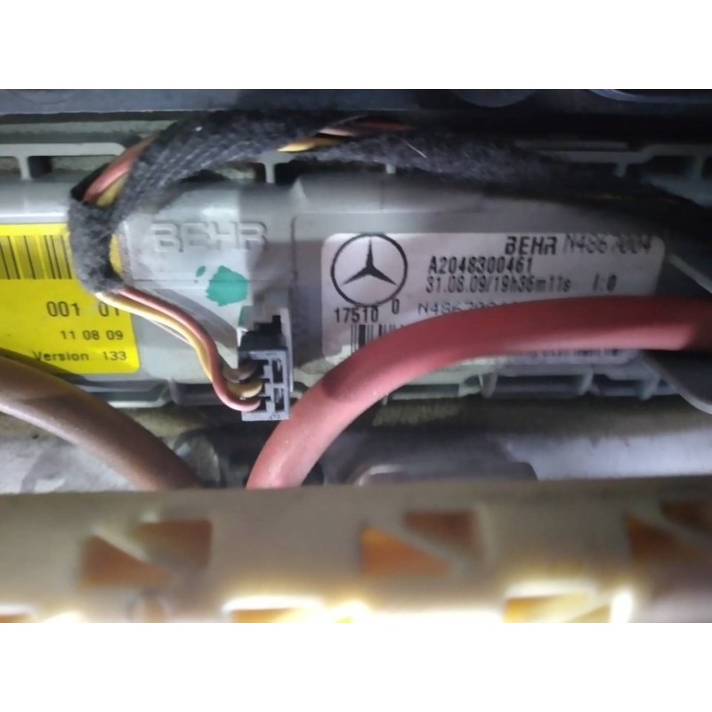 Recambio de calefaccion entera normal para mercedes-benz clase c (w204) berlina c 250 cdi blueefficiency (204.003) referencia OE - Negro 3