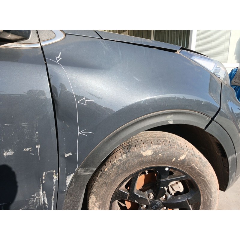 Recambio de aleta delantera derecha para kia sportage iv (ql, qle) 1.6 gdi referencia OEM IAM - Gris 2
