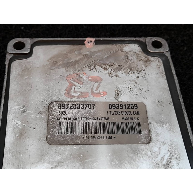 Recambio de centralita motor uce para opel corsa c club referencia OEM IAM 8972333707 09391259 ISUZU - Gris 3
