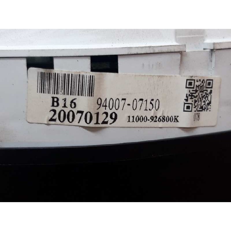 Recambio de cuadro instrumentos para kia picanto 1.1 ex referencia OEM IAM 9400707150 20070129 - Rojo 2