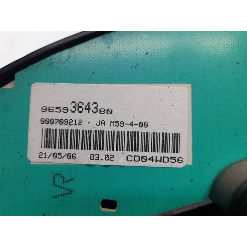 Recambio de cuadro instrumentos para citroën berlingo 1.9 d sx familiar referencia OEM IAM 9659364380 3