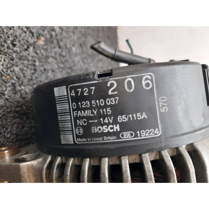 Recambio de alternador para chrysler voyager (gs) 2.5 td referencia OEM IAM 4727206 0123510037 - Verde 3