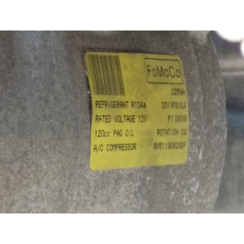 Recambio de compresor aire acondicionado para ford fiesta (cb1) trend referencia OEM IAM 8V5119D629DF  