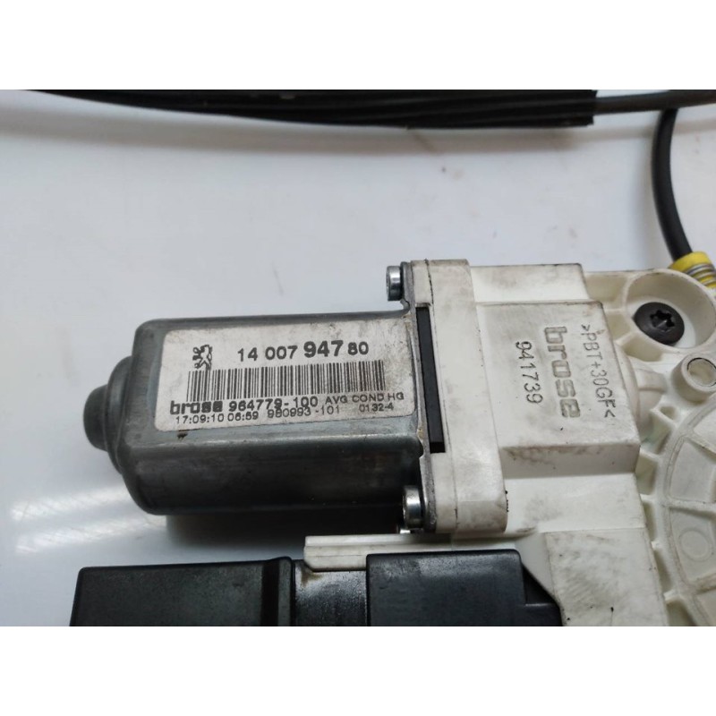 Recambio de elevalunas delantero izquierdo para citroën c8 hdi 138 fap exclusive referencia OEM IAM 1400794780 1485312080 2