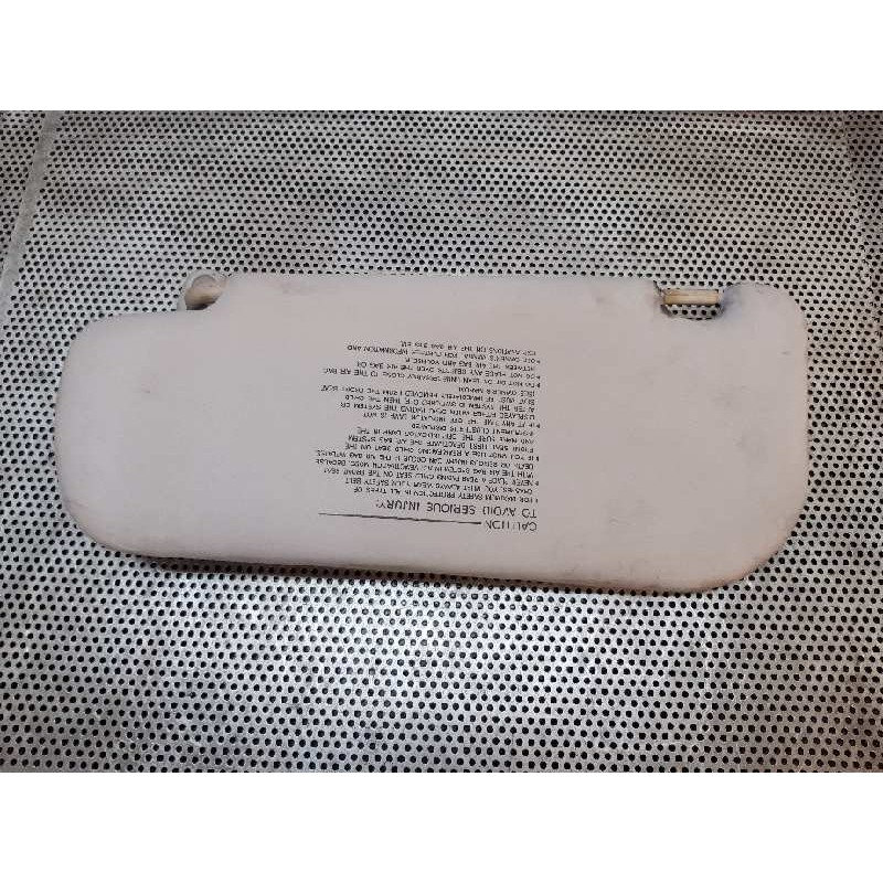 Recambio de parasol derecho para kia picanto 1.1 ex referencia OEM IAM - Rojo 2
