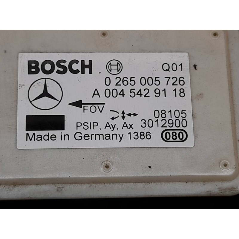 Recambio de sensor para mercedes-benz clase a (w169) a 150 a-edition referencia OEM IAM 0265005726 A0045429118 BOSCH - Rojo 3